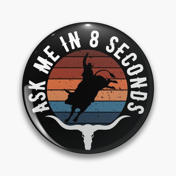 Item preview, Ask Me In 8 Seconds Best Bull Rider Awesome Rodeo designed and sold by cocokara999.