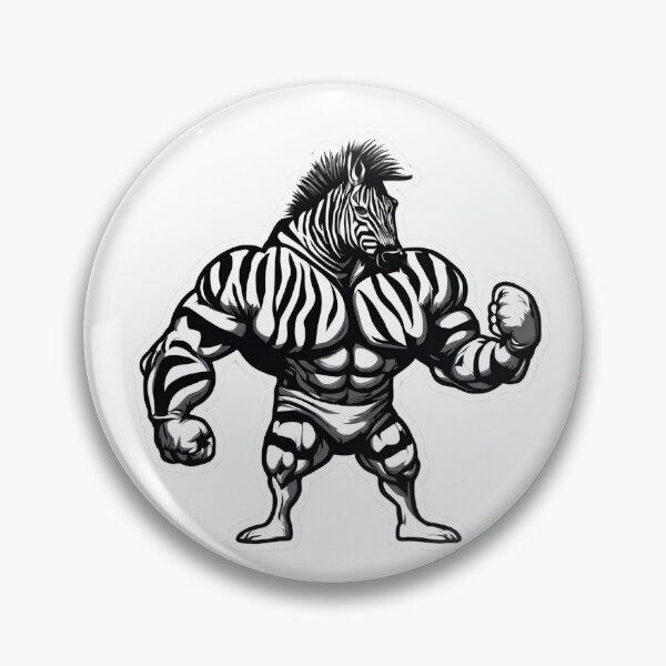 Item preview, Swole zebra designed and sold by 4estheticShop.