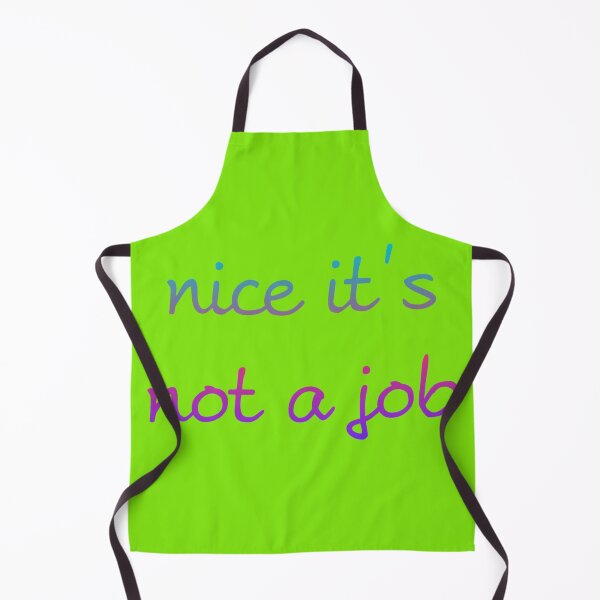 Aperçu de l'œuvre nice it's not a job Pattern, gallery wall, art modern, abstract matte, vertical wall art, vintage, decor abstract, gallery art. créée et vendue par Charlygood.
