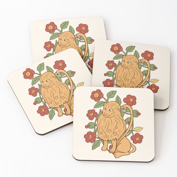 Item preview, Cute Medieval Lion Colorful Drawing designed and sold by MariOyama.