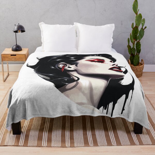 Item preview, sexy woman with red lips designed and sold by javierparra.