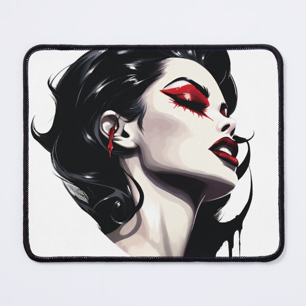 Item preview, sexy woman with red lips designed and sold by javierparra.