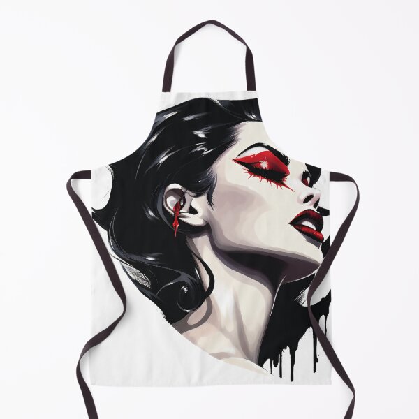 Item preview, sexy woman with red lips designed and sold by javierparra.