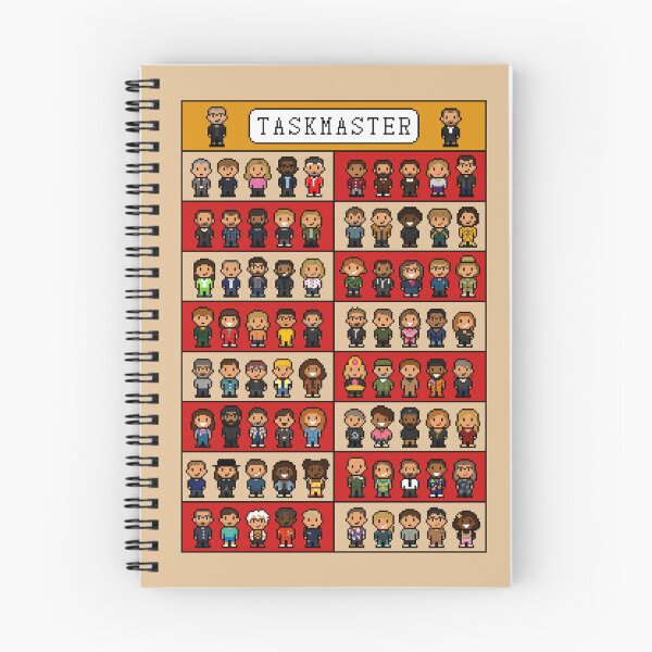 Item preview, Series 1-16: Taskmaster Pixel Art (tall version) designed and sold by 8-BitBrookes.