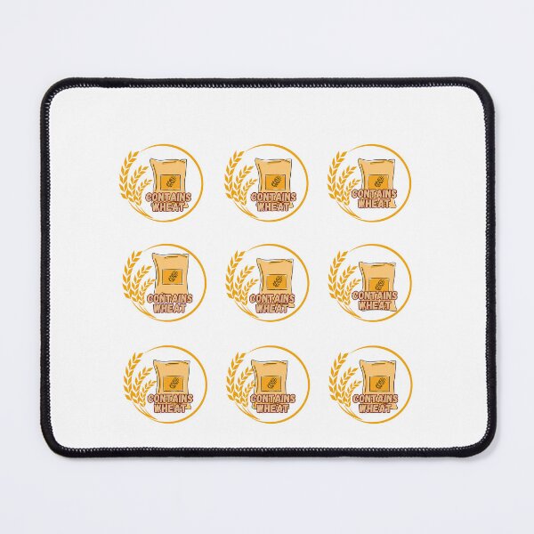 Item preview, Contains wheat, wheat sack and wheat illustration labels pack designed and sold by BritishDelights.