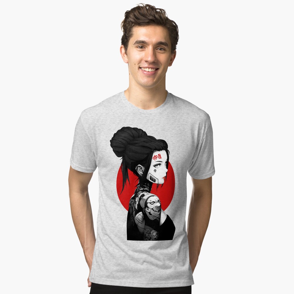 Item preview, Tri-blend T-Shirt designed and sold by OWLvision33.