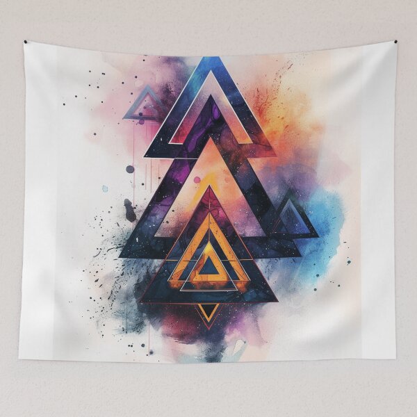Item preview, Harmony in Chaos: Geometric Fusion designed and sold by matdiazl.