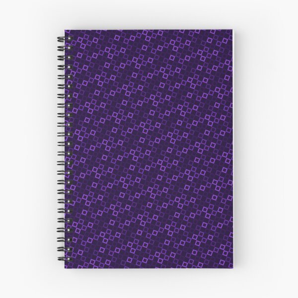 Item preview, Varying Purple Shade Squares Sequence Diagonal Endless Design designed and sold by Alchemy-A-La-G.