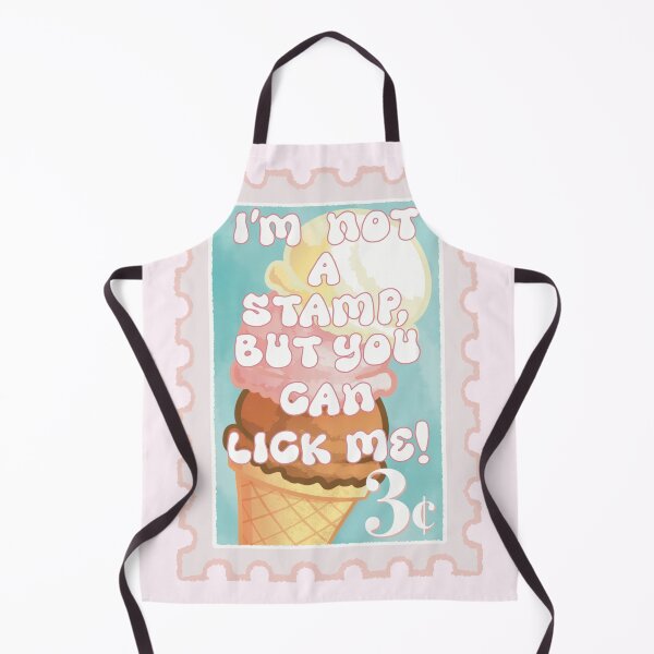 Item preview, I'm Not a Stamp But You Can Lick Me! designed and sold by Beetle and Thread.