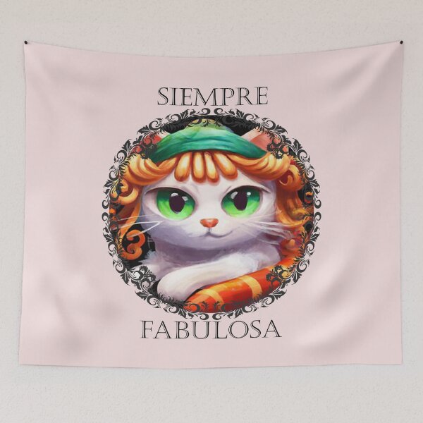Item preview, Gatito bastante fabuloso con ojos verdes. designed and sold by DuniDesign.