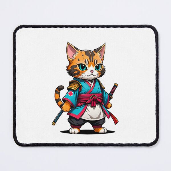 Item preview, Cute cat tortie samurai designed and sold by KorArtStudio.