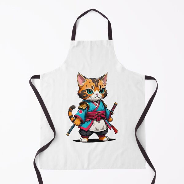 Item preview, Cute cat tortie samurai designed and sold by KorArtStudio.