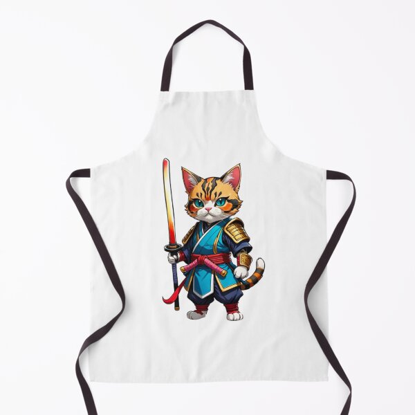 Item preview, Cool cat tortie samurai designed and sold by KorArtStudio.