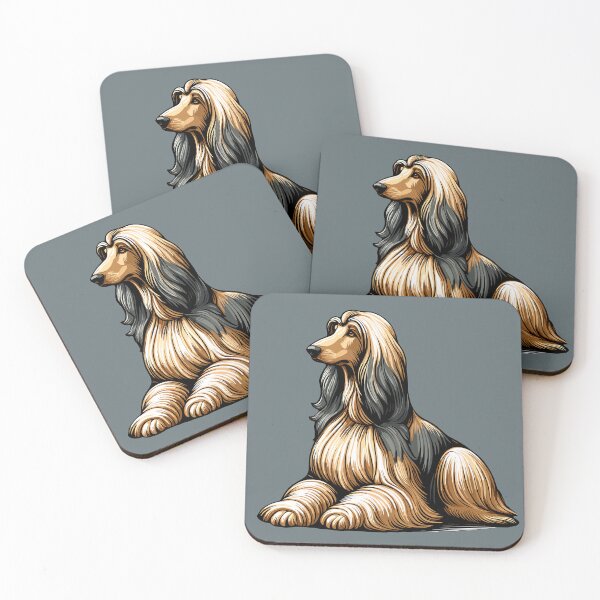 Item preview, Afghan Hound Art Gift designed and sold by ElegantCat.