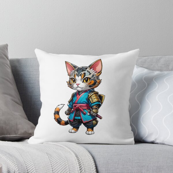 Item preview, Cute cat mom tortie samurai designed and sold by KorArtStudio.