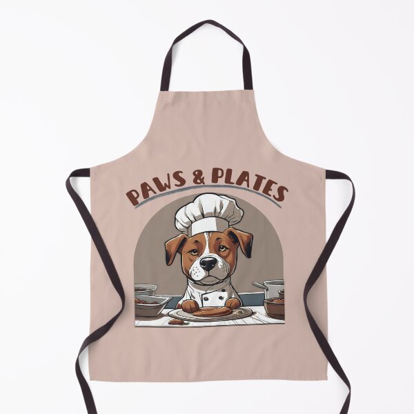 Item preview, Funny Dog Chef - Cooking Companions Apron designed and sold by Tecnofa.