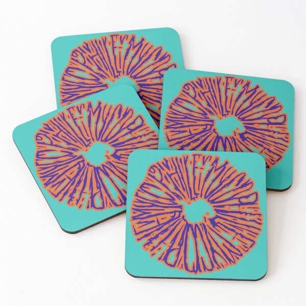 Item preview, Mycofeels colours festival - 'Mycophile' mushroom spore print designed and sold by tyla9.