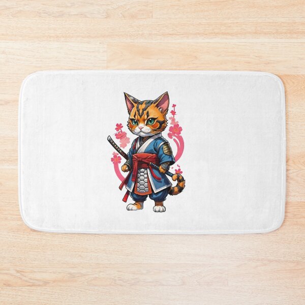 Item preview, Cool cat mom tortie samurai designed and sold by KorArtStudio.