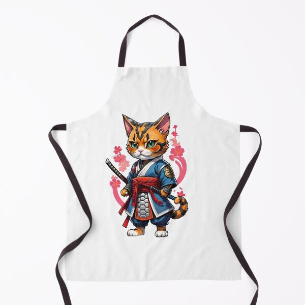 Item preview, Cool cat mom tortie samurai designed and sold by KorArtStudio.