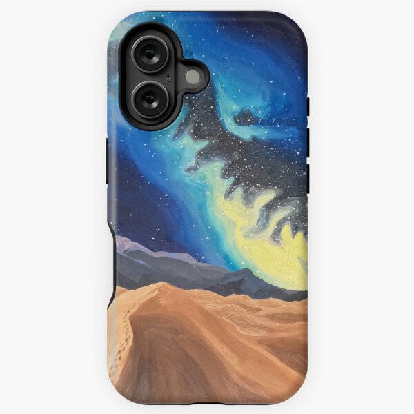 Milky Way Galaxy Over Sand Dunes iPhone Tough Case