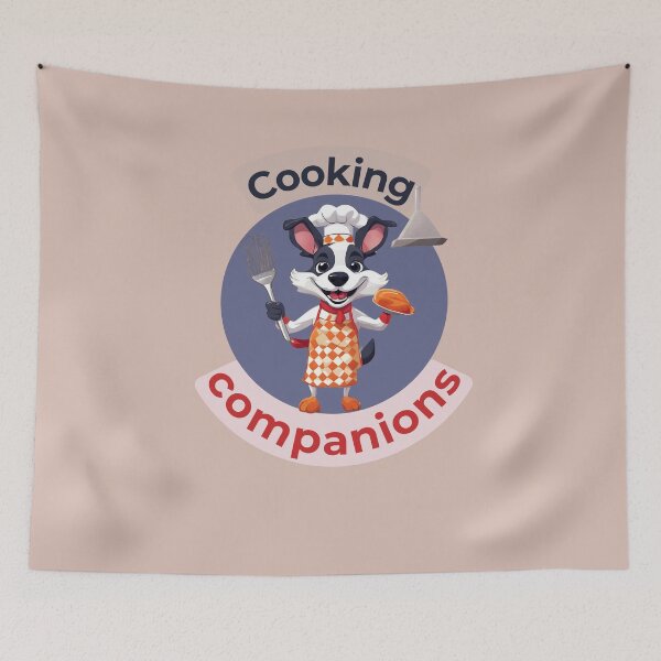 Item preview, Funny Dog Chef - Cooking Companions Apron designed and sold by Tecnofa.
