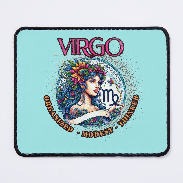 Item preview, Virgo Horoscope : Organized, Modest & Thinker designed and sold by AnalajiaDesigns.