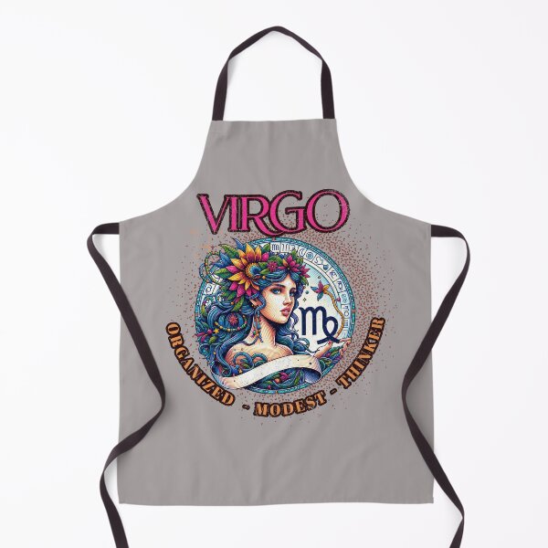Item preview, Virgo Horoscope : Organized, Modest & Thinker designed and sold by AnalajiaDesigns.