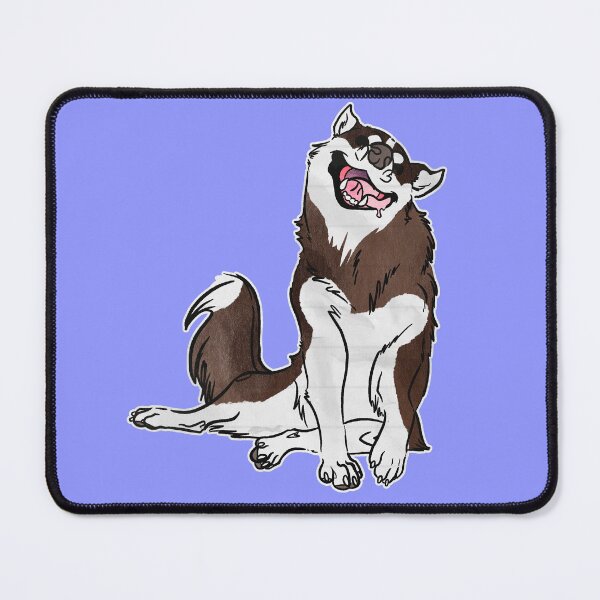 Item preview, Dopey Red Alaskan Malamute designed and sold by Sparklepupfaeri.