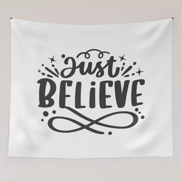 Item preview, just believe designed and sold by printsbylana.