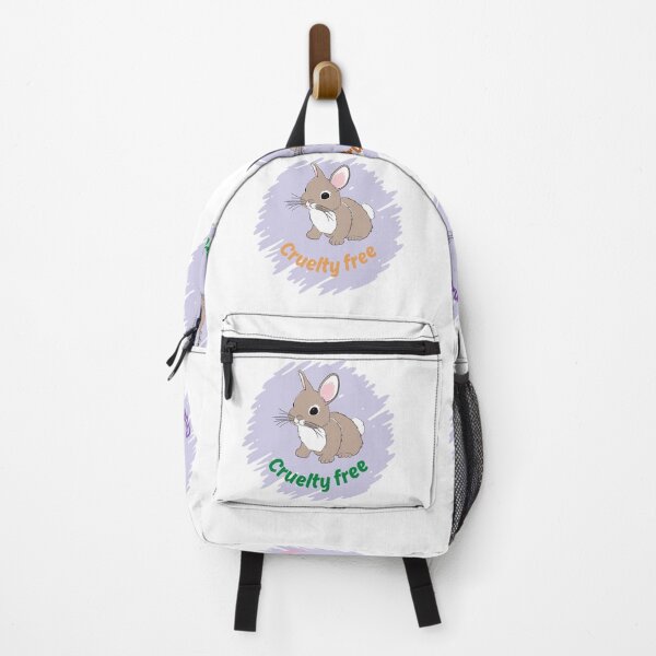 Vista previa del artículo con la obra «lindo paquete de etiquetas de ilustración libre de crueldad de conejito marrón», diseñado y vendido por BritishDelights.