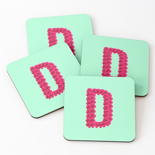 Item preview, Flower Letter D designed and sold by mlogic.