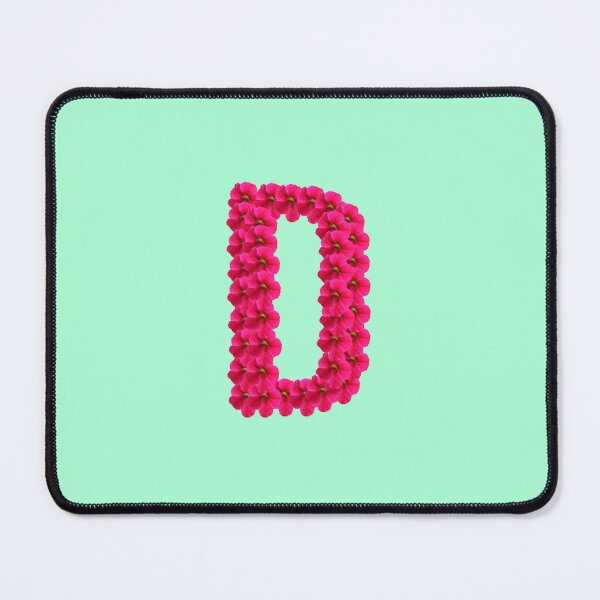 Item preview, Flower Letter D designed and sold by mlogic.