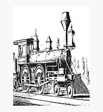 AMERICAN LOCOMOTIVE Pop Art Photographic Print