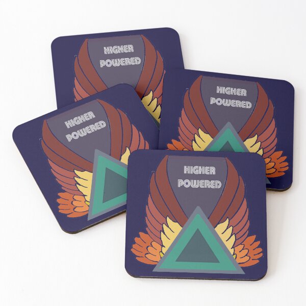 Item preview, Alcoholics Anonymous Support Symbol  HIGHER POWERED  designed and sold by THE AMERICAN TEEVANGELIST.