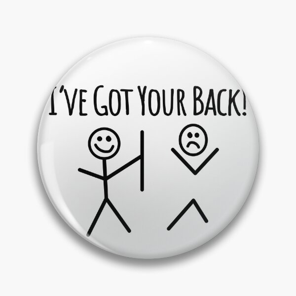 Item preview, I've Got Your Back (black) designed and sold by john-ki.