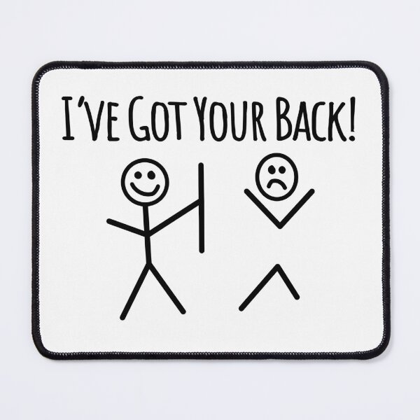 Item preview, I've Got Your Back (black) designed and sold by john-ki.