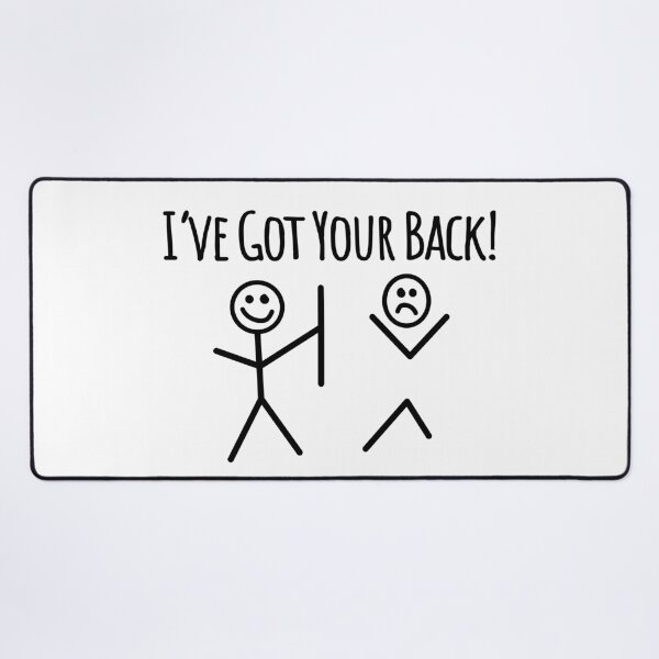 Item preview, I've Got Your Back (black) designed and sold by john-ki.