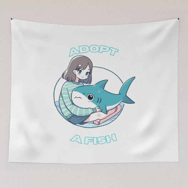 Item preview, Adopt A Fish designed and sold by LemuellTrends.