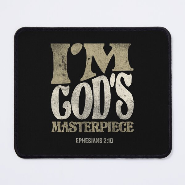 Item preview, I'm God's Masterpiece - Ephesians 2:10 Bible Verse Christian designed and sold by cidolopez.