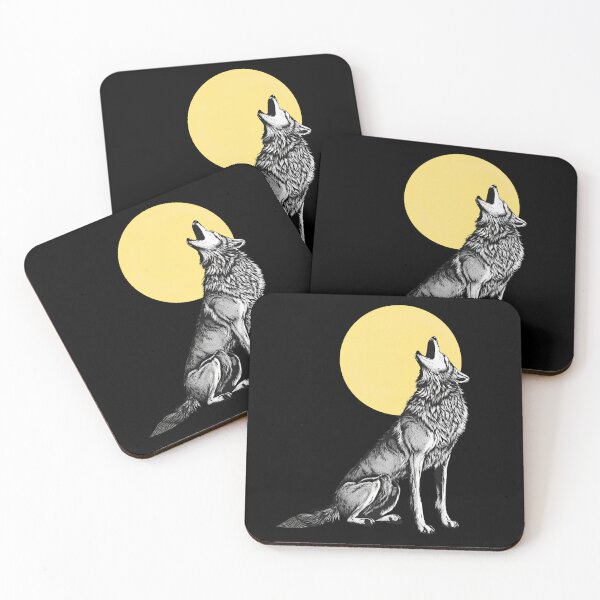 Item preview, Howling wolf. designed and sold by NextDoorToMe.