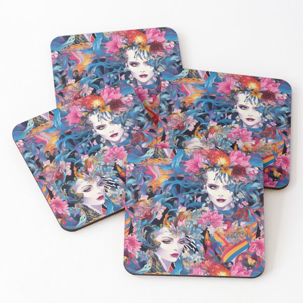 Item preview, Drag Queens with Flower Wreaths on Their Heads  designed and sold by AgathaZolastore.