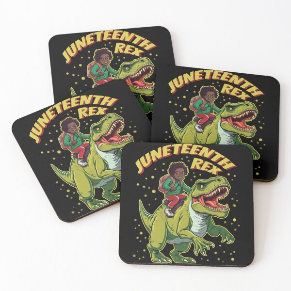 Item preview, Juneteenth T Rex Black King Riding Dino Funny Boys Kids designed and sold by DrawHandArt.