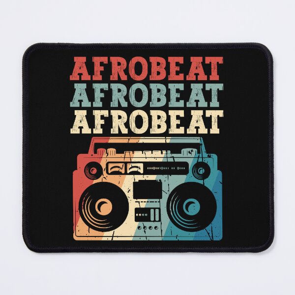 Item preview, Afrobeat Retro Colorful Boombox | African Dance Music - Black designed and sold by PearlMoonGrapes.