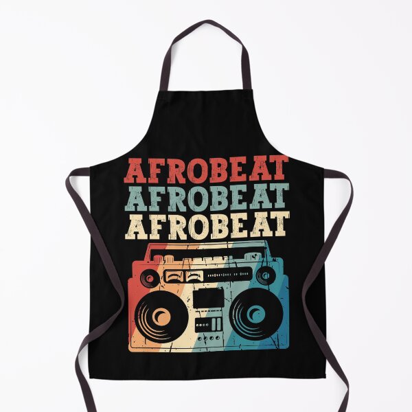 Item preview, Afrobeat Retro Colorful Boombox | African Dance Music - Black designed and sold by PearlMoonGrapes.