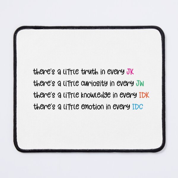 Item preview, Myspace Text lingo JK IDK scene girl designed and sold by badnewsshop.