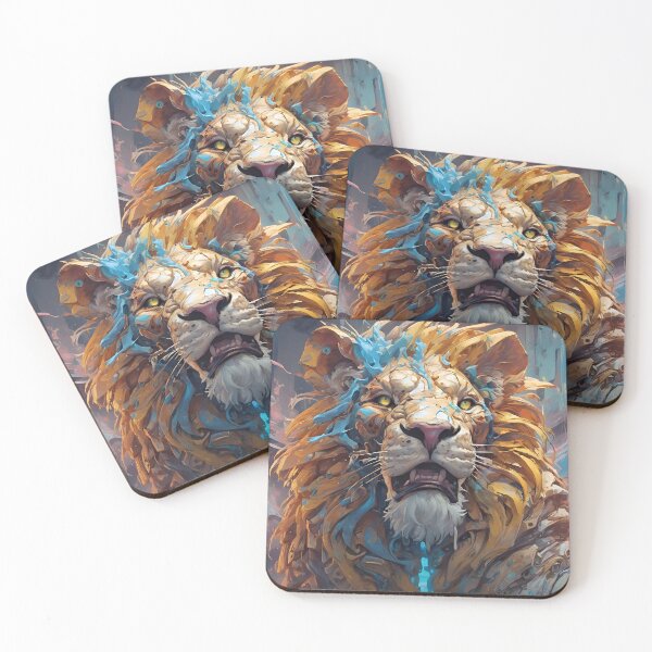 Item preview, A Mighty Alien Cyborg Lion designed and sold by TheArtOfPat.