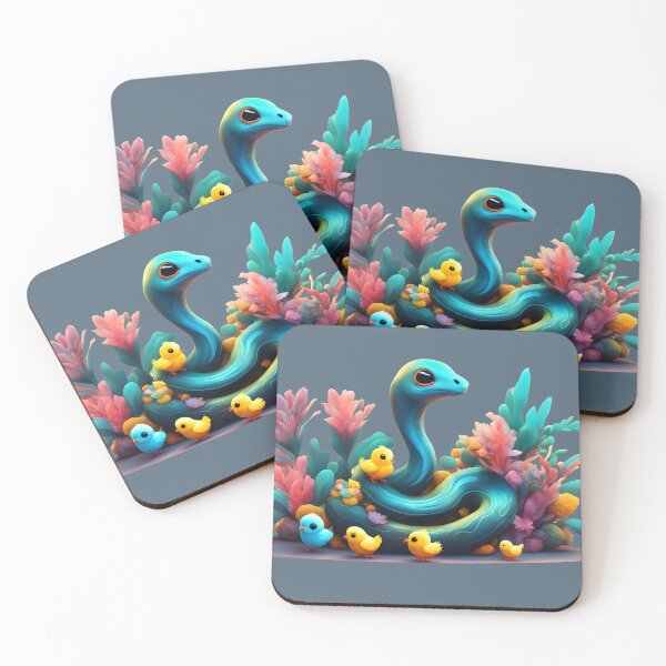 Item preview, Cute snake and chickens designed and sold by Flamprincesss.
