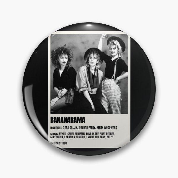 Item preview, Bananarama Band designed and sold by Rachel Grace.