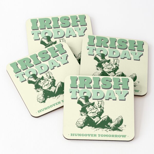 Item preview, St Patricks Day | Irish Today, Hungover Tomorrow designed and sold by Mariana Piana.
