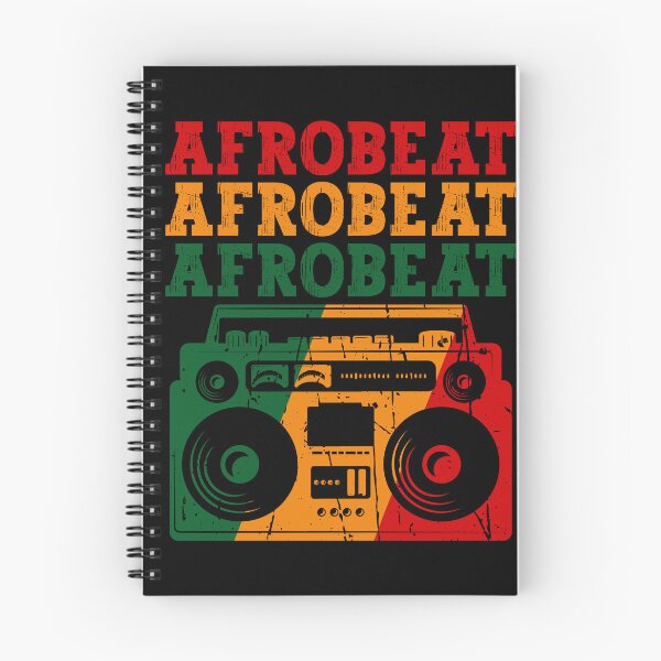 Item preview, Pan-African Colors Afrobeat Colorful Boombox | African Dance Music - Black designed and sold by PearlMoonGrapes.